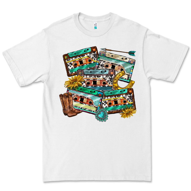90s Country Casette Tapes Premium Tee by texasbilliewilder | Teevron