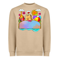 Mushroom custom name summer beach toys Heavyweight Sweatshirt - JahusDesignShop