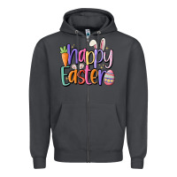 Smoke happy easter Zipper Hoodie - MaliasSmallBusiness