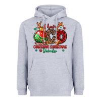 Heather Grey i have ocd obsessive christmas disorder Heavyweight Hoodie - MaliasSmallBusiness