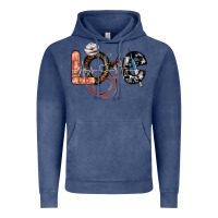 Vintage Denim love nurse Vintage Hoodie - SublimationCraftShop
