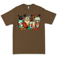 Cacao german shepherd black and grey cat coffee cups Premium Tee - Zillion Design Studio