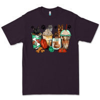Plum german shepherd black and grey cat coffee cups Premium Tee - Zillion Design Studio