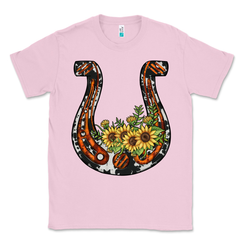 Horseshoe Sunflower Classic Tee by JahusDesignShop | Teevron