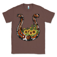 Chestnut horseshoe sunflower Classic Tee - JahusDesignShop