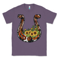 Lavender horseshoe sunflower Classic Tee - JahusDesignShop