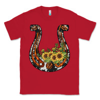 Red horseshoe sunflower Classic Tee - JahusDesignShop