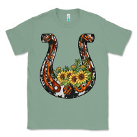 Sage horseshoe sunflower Classic Tee - JahusDesignShop