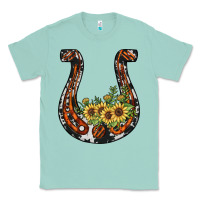 Seafoam horseshoe sunflower Classic Tee - JahusDesignShop