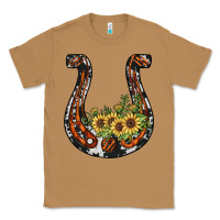 Toasted Coconut horseshoe sunflower Classic Tee - JahusDesignShop