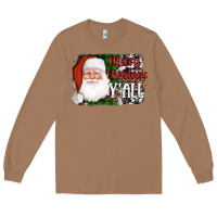 Toasted Coconut santa merry christmas y'all Long Sleeve Tee - AdoDesignShop