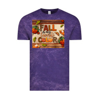 Cloud Purple fall is my favorite color Vintage Tee - AdoDesignShop