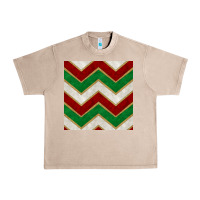 French Oak christmas stripes seamless pattern Urban Heavy Tee - BundleAndBundleShop