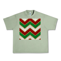 Oil Green christmas stripes seamless pattern Urban Heavy Tee - BundleAndBundleShop