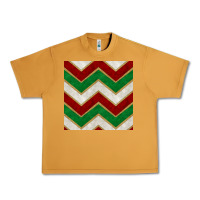 Peanut Butter christmas stripes seamless pattern Urban Heavy Tee - BundleAndBundleShop