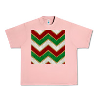 Salmon christmas stripes seamless pattern Urban Heavy Tee - BundleAndBundleShop