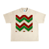 Sandshell christmas stripes seamless pattern Urban Heavy Tee - BundleAndBundleShop