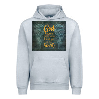 Heather Grey i have you in my heart Urban Hoodie - TumblerDesignByShophia