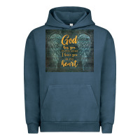 Pigment Midnight Navy i have you in my heart Urban Hoodie - TumblerDesignByShophia