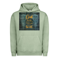 Pigment Oil Green i have you in my heart Urban Hoodie - TumblerDesignByShophia