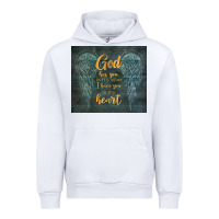 White i have you in my heart Urban Hoodie - TumblerDesignByShophia