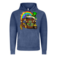 Vintage Denim st. patricks day barrel beer Vintage Hoodie - Neo Western