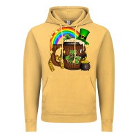 Vintage Mustard st. patricks day barrel beer Vintage Hoodie - Neo Western