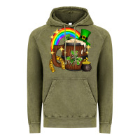 Vintage Olive st. patricks day barrel beer Vintage Hoodie - Neo Western
