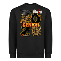 Black gold senıor 2023 Heavyweight Sweatshirt - AdoDesignShop