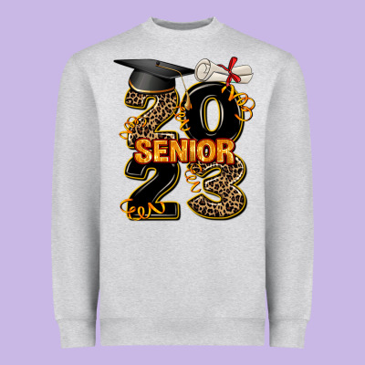 Gold Senıor 2023 Heavyweight Sweatshirt Designed By Adodesignshop