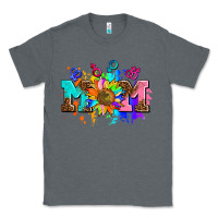 Charcoal Heather pride lesbian gay mom sunflower Classic Tee - AdoDesignShop