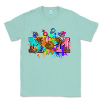 Seafoam pride lesbian gay mom sunflower Classic Tee - AdoDesignShop
