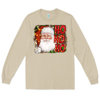 Mushroom christmas ho ho ho santa clause Long Sleeve Tee - AdoDesignShop