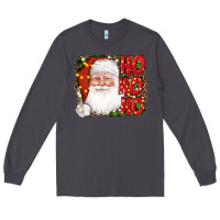 Smoke christmas ho ho ho santa clause Long Sleeve Tee - AdoDesignShop