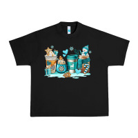 Black winter coffe cups Urban Heavy Tee - AdoDesignShop