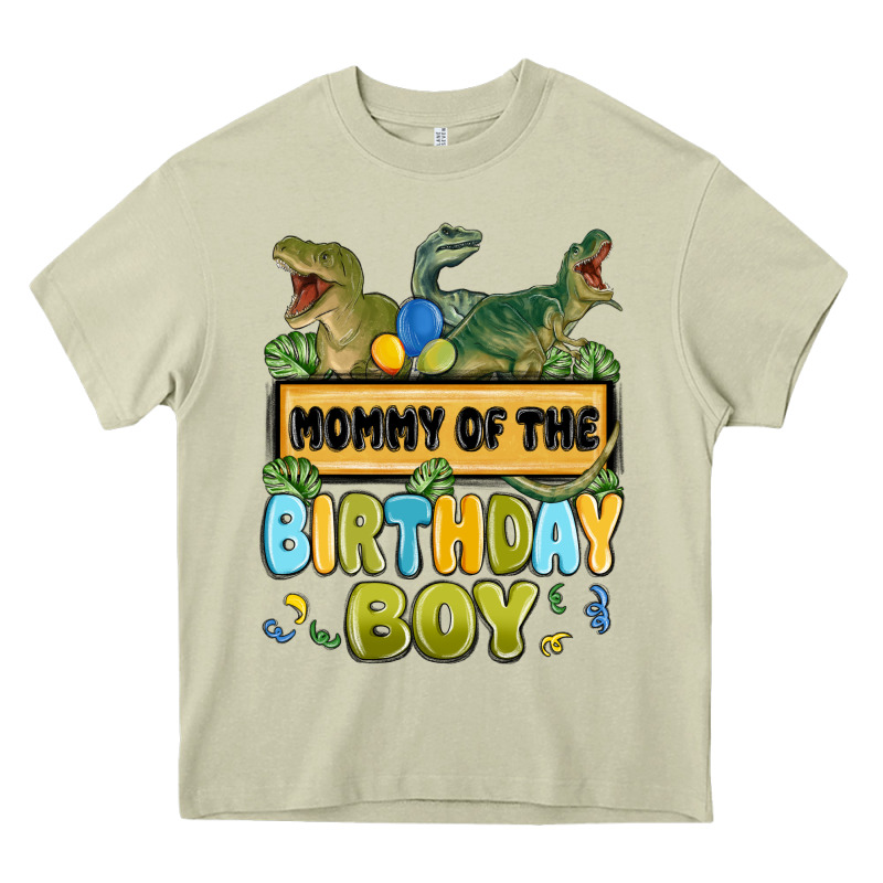 Mommy Of The Birthday Boy Heavy Core Tee by MaliasSmallBusiness | Teevron
