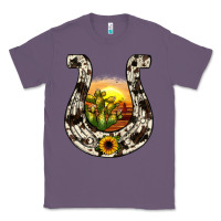 Lavender horseshoe sunset Classic Tee - JahusDesignShop