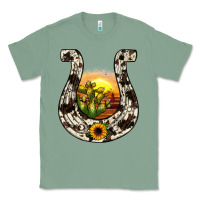 Sage horseshoe sunset Classic Tee - JahusDesignShop