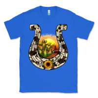 True Royal horseshoe sunset Classic Tee - JahusDesignShop
