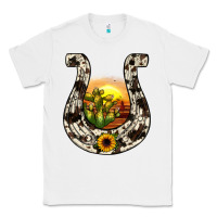 White horseshoe sunset Classic Tee - JahusDesignShop