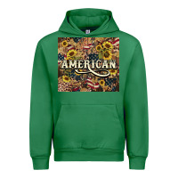 Emerald American tumbler 4th of july Urban Hoodie - HowdyJamesFarm