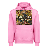 Fuchsia Pink American tumbler 4th of july Urban Hoodie - HowdyJamesFarm