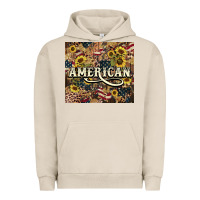 Pigment French Oak American tumbler 4th of july Urban Hoodie - HowdyJamesFarm