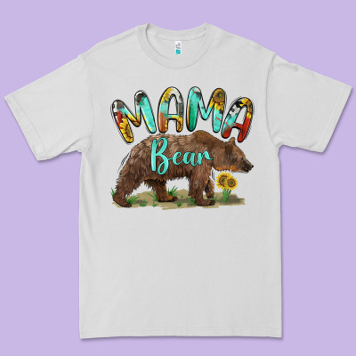 Mama Bear Premium Tee Designed By Barkaloodesign