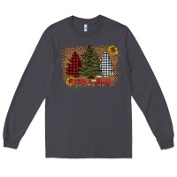 Smoke merry and bright with tree's Long Sleeve Tee - AdoDesignShop