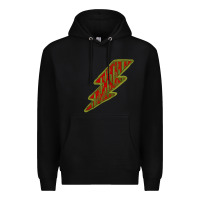 Black Cactus Pattern Lightning Premium Hoodie - Bettercallsaul