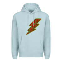Blue Mist Cactus Pattern Lightning Premium Hoodie - Bettercallsaul
