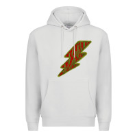 Dove Grey Cactus Pattern Lightning Premium Hoodie - Bettercallsaul