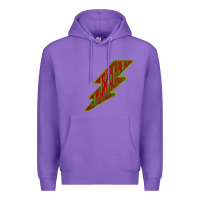 Purple Cactus Pattern Lightning Premium Hoodie - Bettercallsaul