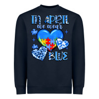 Navy in april we wear blue Heavyweight Sweatshirt - JahusDesignShop